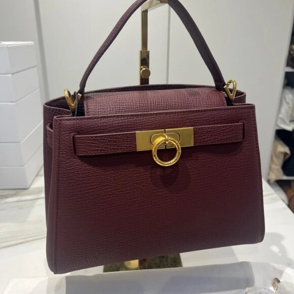 Parisa Wang Madison top handle bag in burgundy. Arrived a few weeks ago - Picture 3 of 15